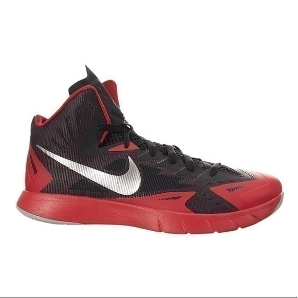 Lunar Hyperquickness Black/University Red-Wolf Gre